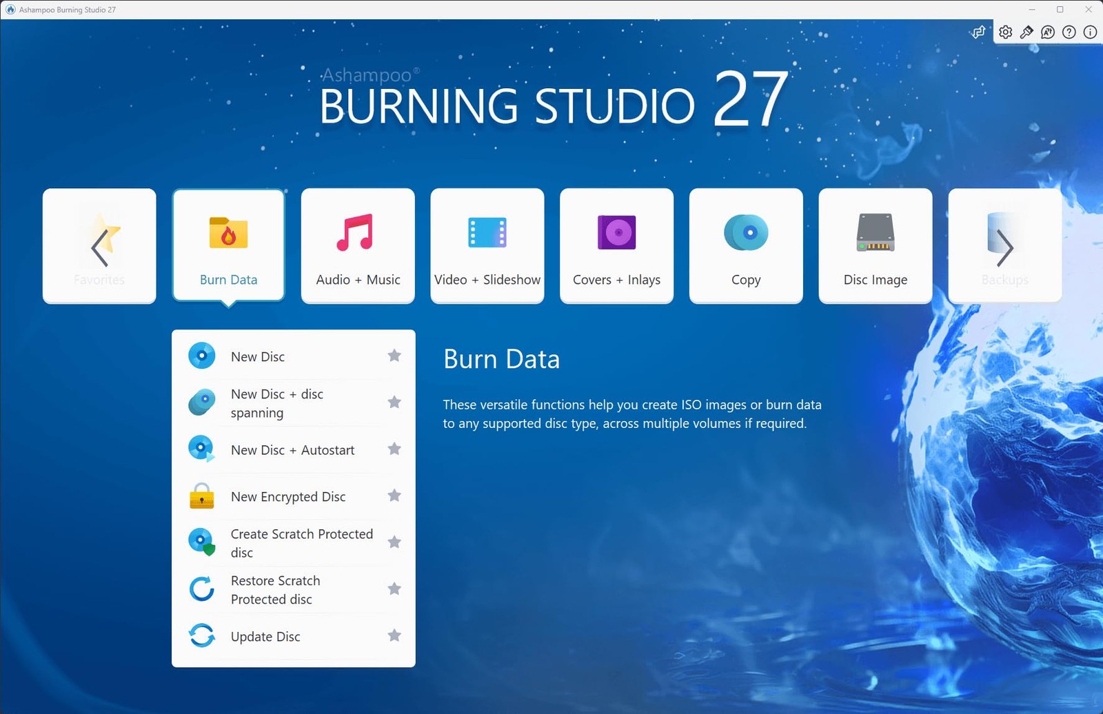 CD DVD Burning Software Ashampoo Studio 27 Digital Download Key