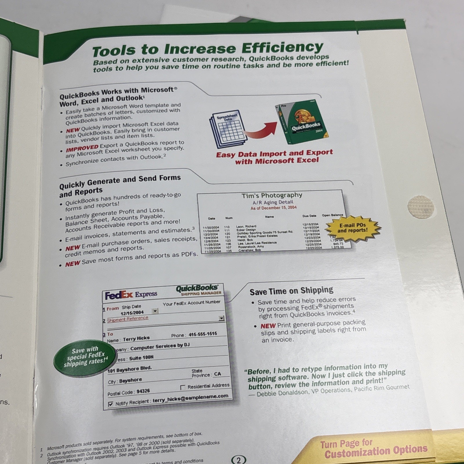 Intuit QuickBooks Pro 2004 with License Key for Windows 98/ME/2000/XP In Box