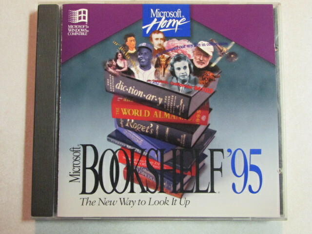 MICROSOFT BOOKSHELF ’95 MULTIMEDIA REFERENCE LIBRARY 086-052-022-0195/PT.# 62007