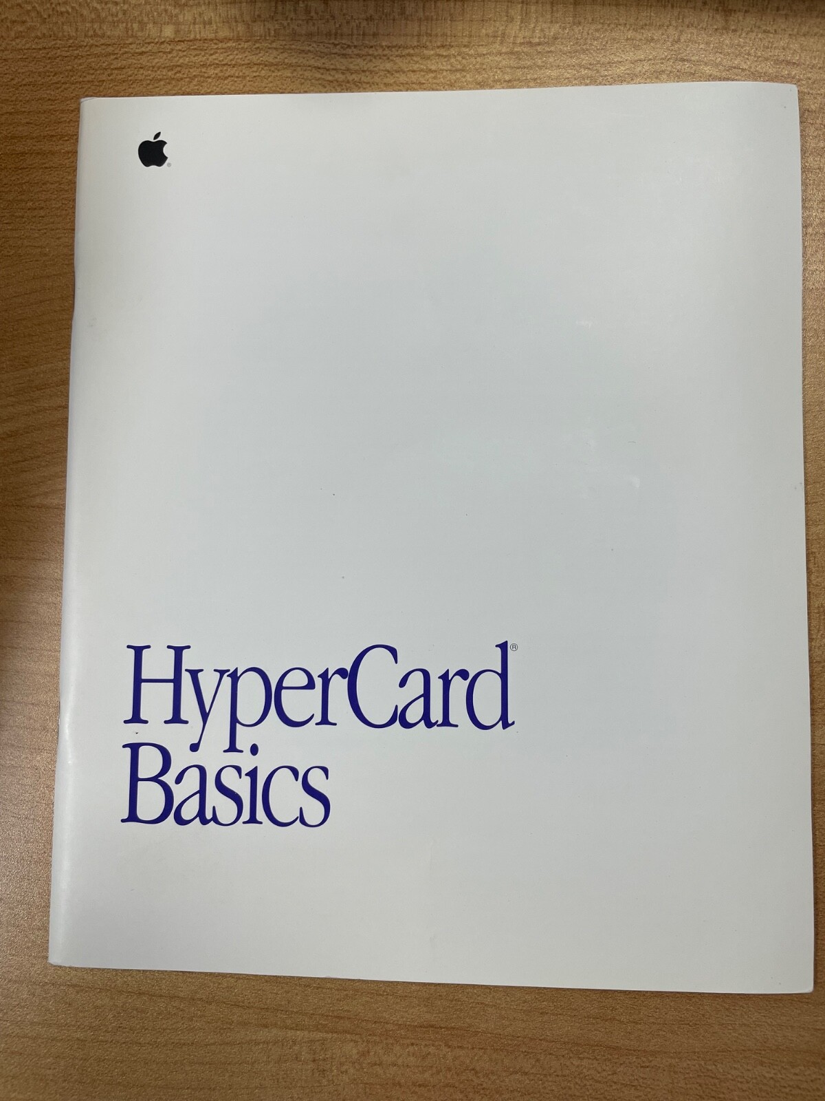1991 Apple Macintosh HyperCard Program 3.5 Floppy Disk with Manual GREAT Vintage