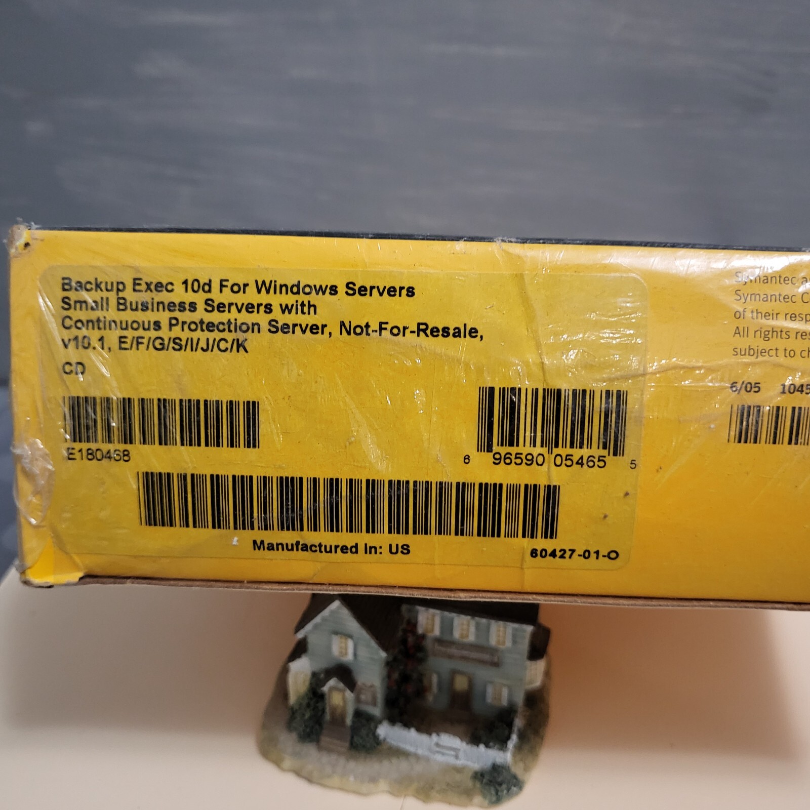 Symantec Backup Exec 10d For Windows Small Business Server