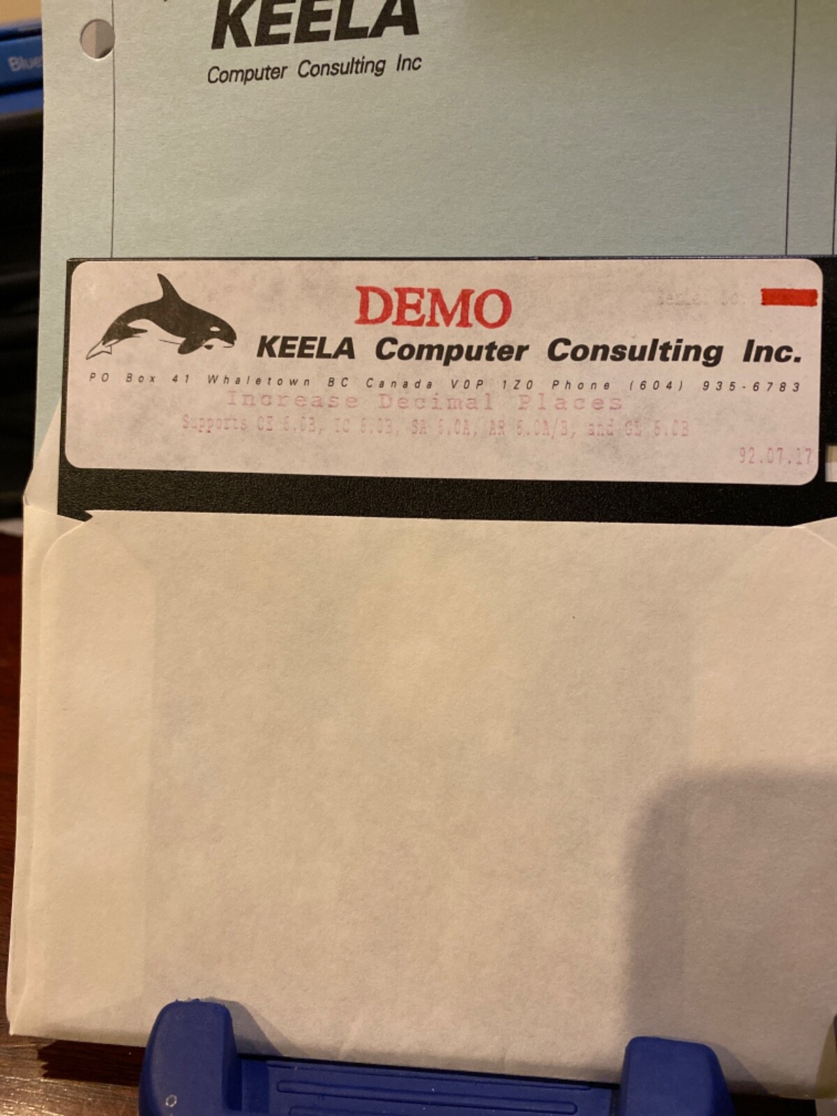 $1995 Accpac Plus Accounting Companion Product. Increase Decimal Places. NFR.