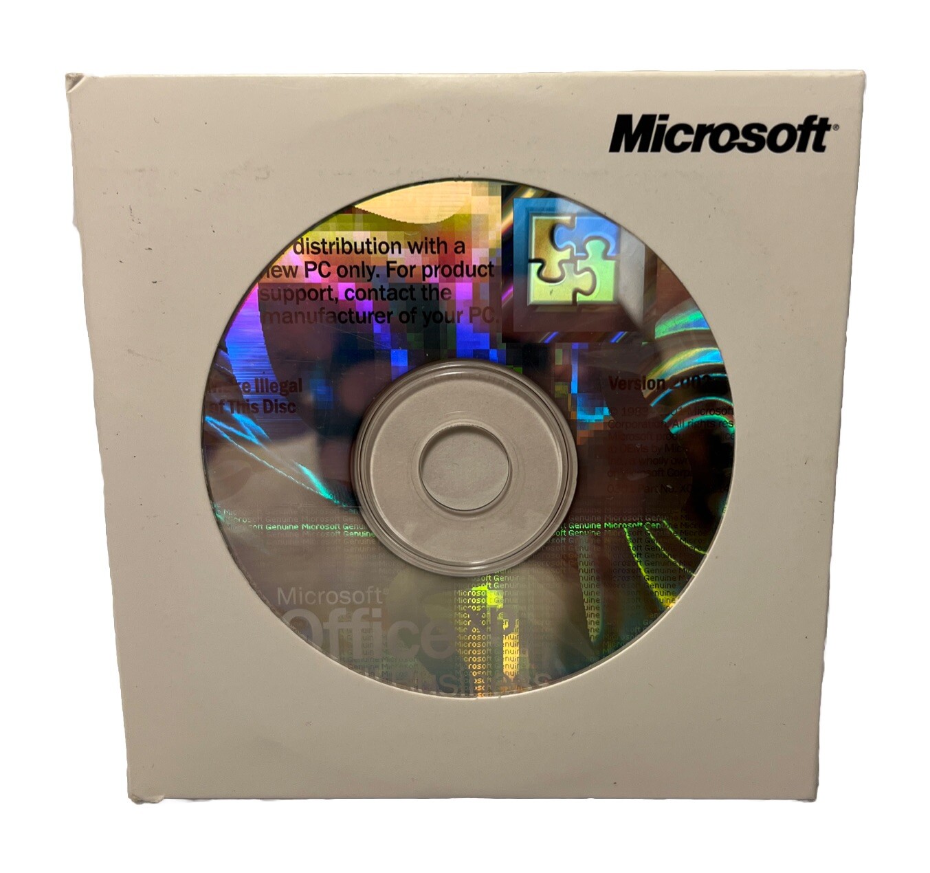 Microsoft Office XP Small Business Edition SBE w/ Product Key from Dell