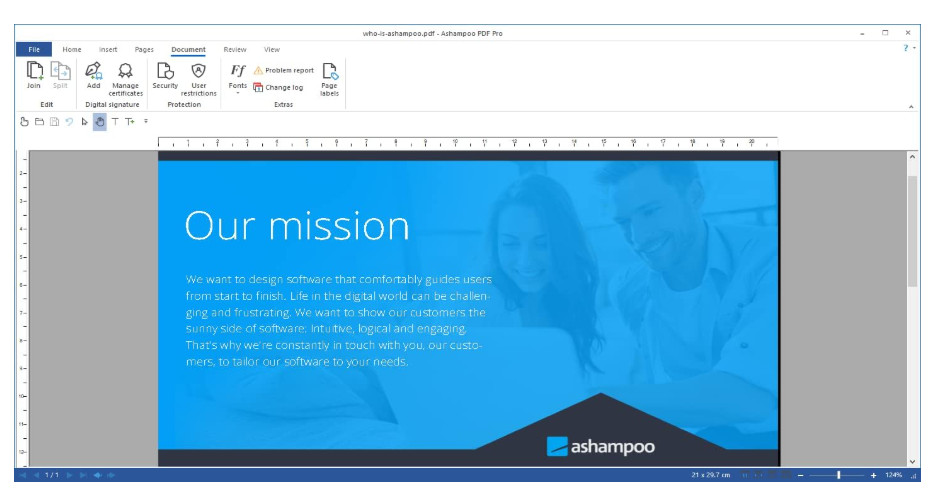 Ashampoo PDF Pro 3 – Read, edit and convert PDF to doc, JPG, Word, for PC [DISC]