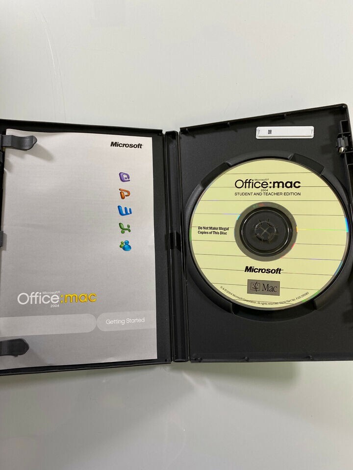 Microsoft Office 2004 for Mac Student And Teacher, Good for 3 Users