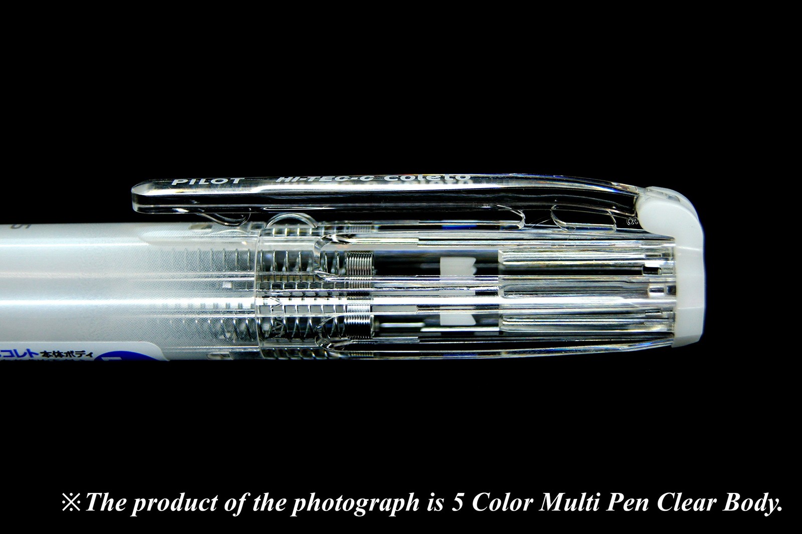 Stationery Jp Pilot Hi-Tec-C Coleto 5 Color Multi Pen Body Component Pink Pearl
