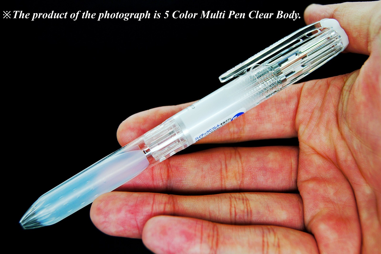 Stationery Jp Pilot Hi-Tec-C Coleto 5 Color Multi Pen Body Component Pink Pearl