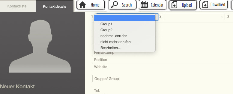 Address Data Management Customer Management Software Apple Mac macOS Windows CRM