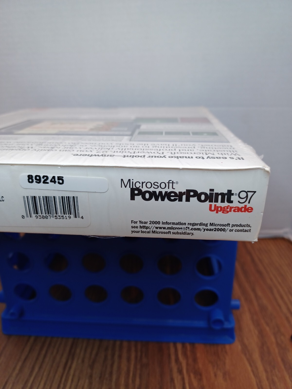 MICROSOFT PowerPoint 97 upgrade Mac Version w/KEY Presentation Graphics Program