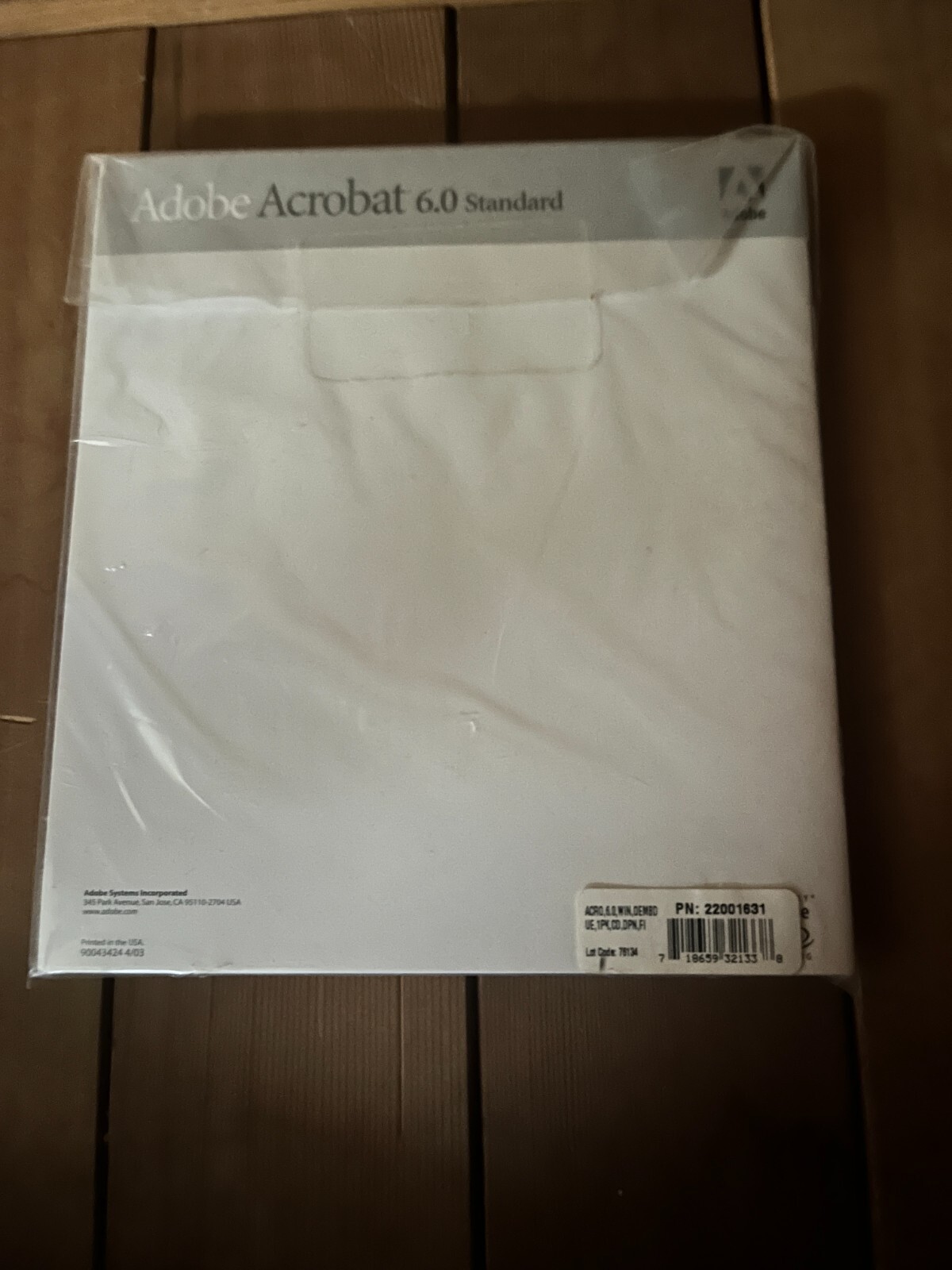 Adobe Acrobat 6.0 Standard Full Retail Sealed CD w/ Serial Number