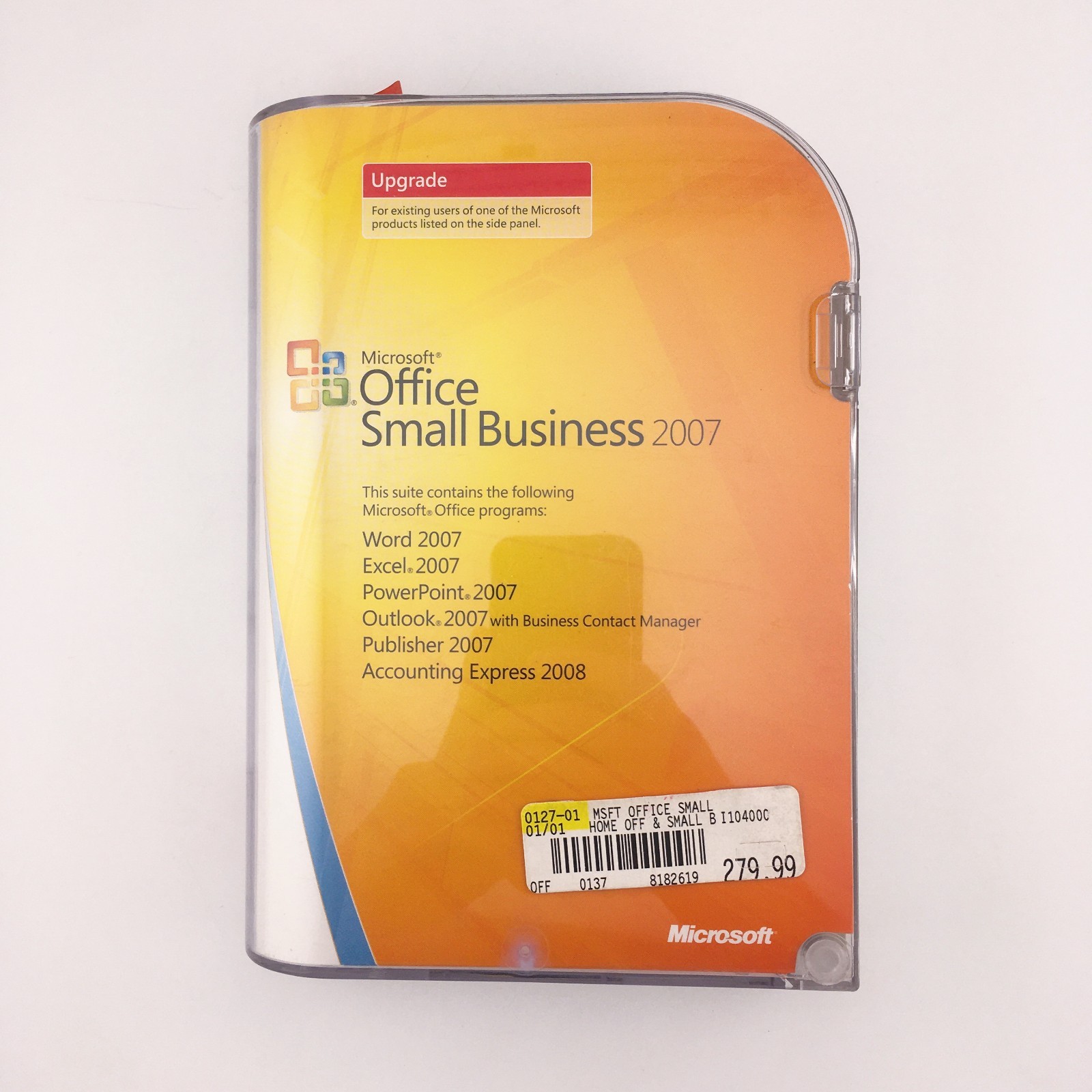 Microsoft Office Small Business 2007 Upgrade + Product Key (2 Discs)