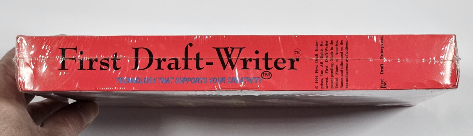 First Draft Writer Software – First Draft Enterprises 1994 – Windows 3.1 NT 95