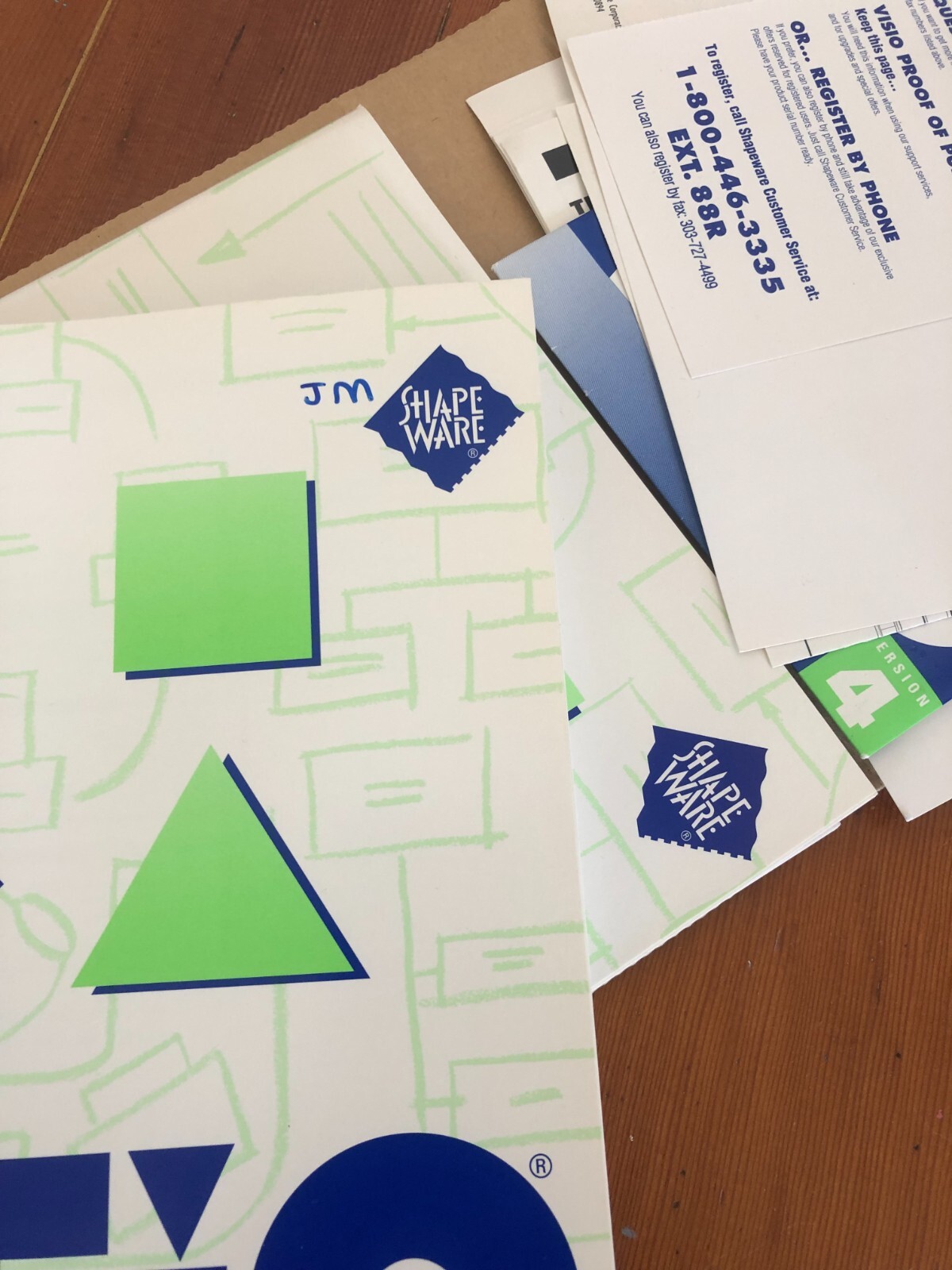 Visio for Business Graphics 3.0 Vintage Software Shapeware Corp