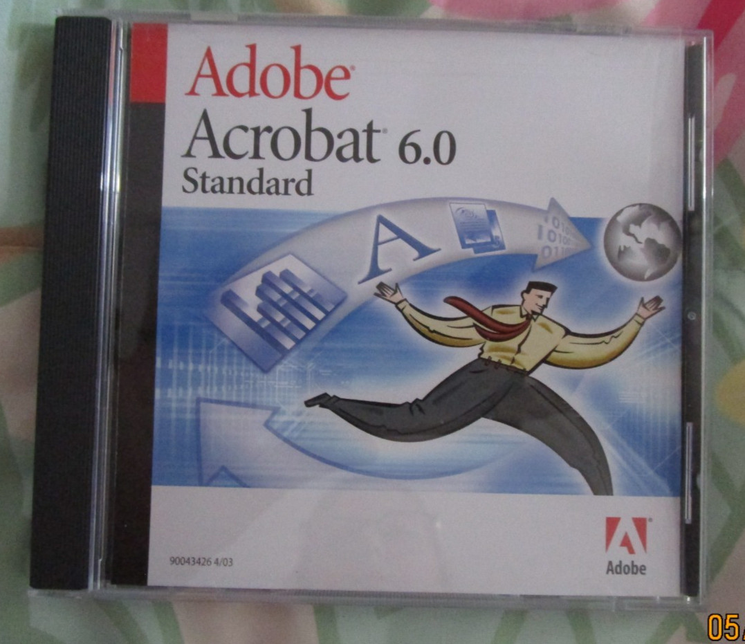 Adobe Acrobat 6.0 Standard New Sealed CD