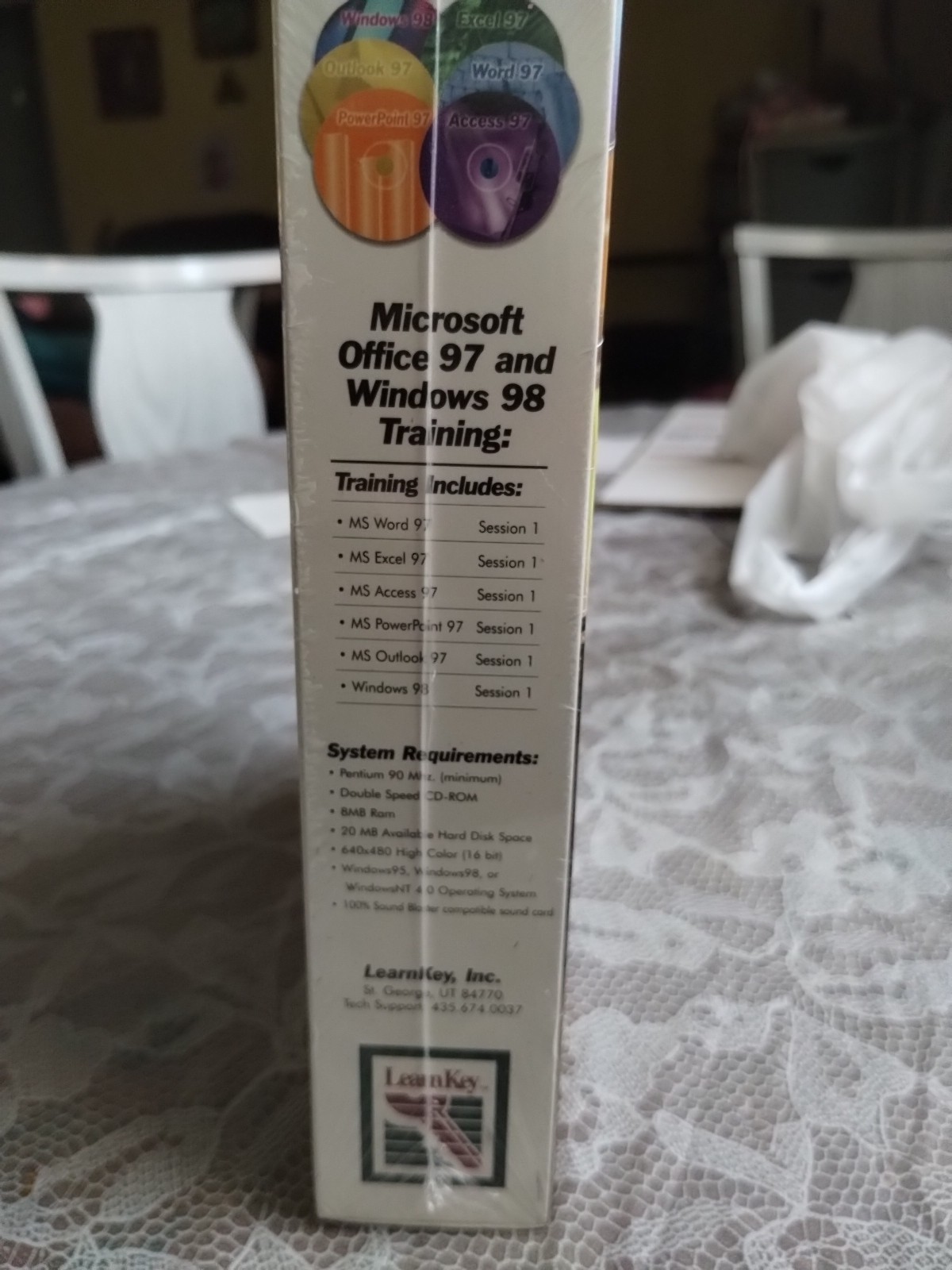 Learn Key Microsoft Office 97 PC Trainin Software CDR Set Window 98 Sealed