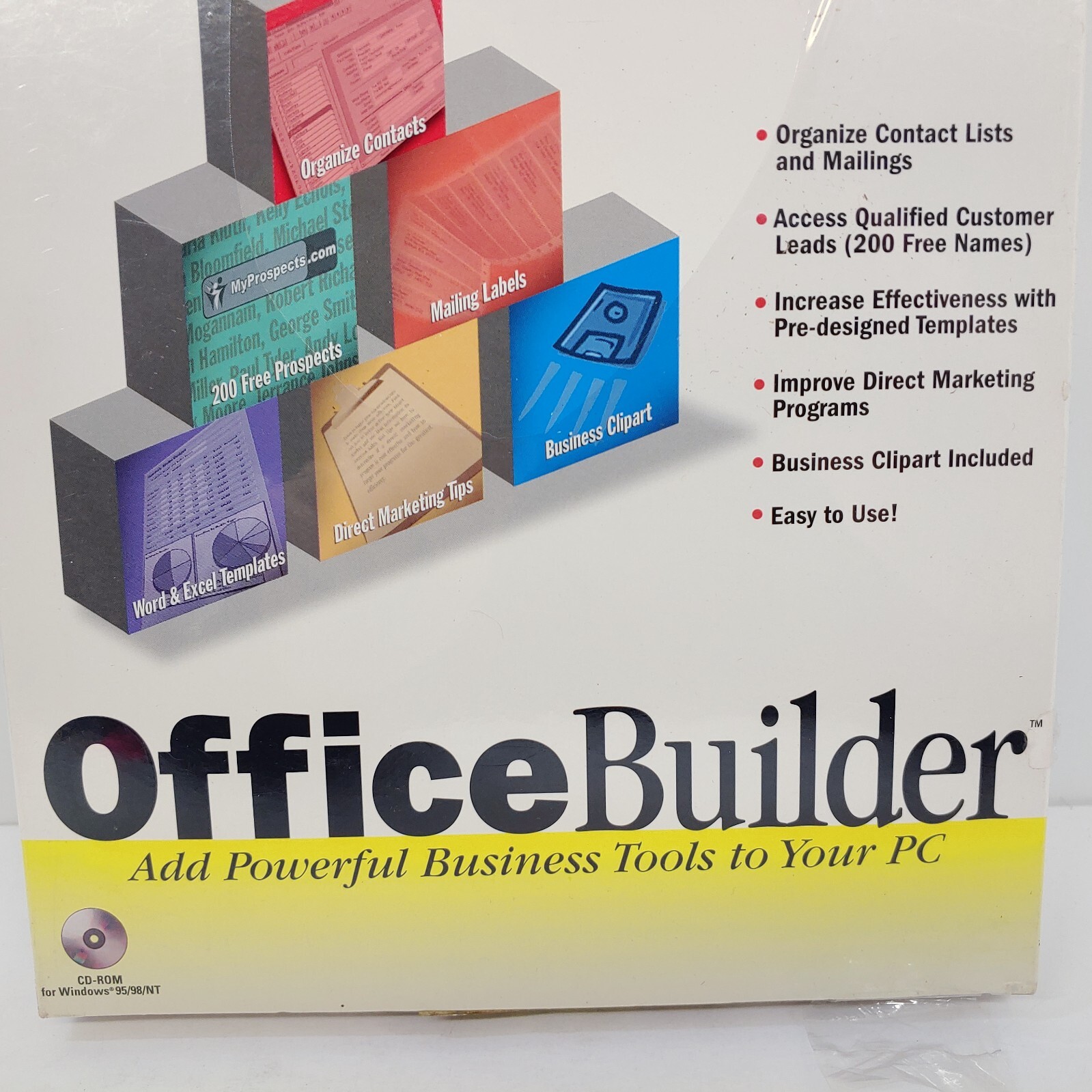 Vintage Office Builder PC 1999 Software Program MySoftware Company
