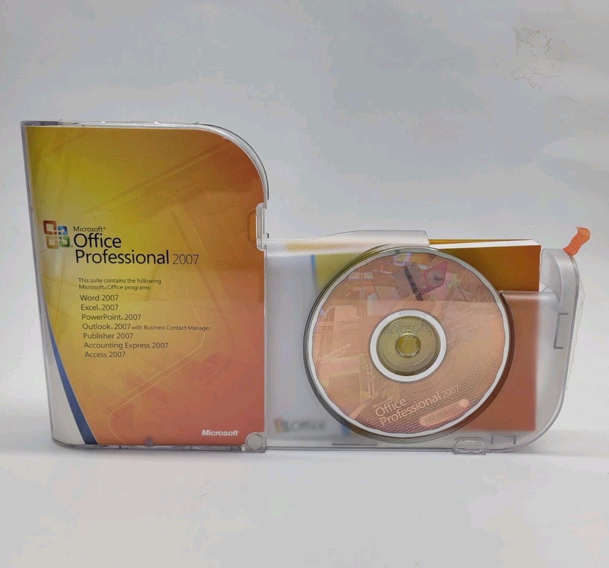 Genuine Microsoft Office Professional 2007 Full Retail Version w/ Key “Open Box”