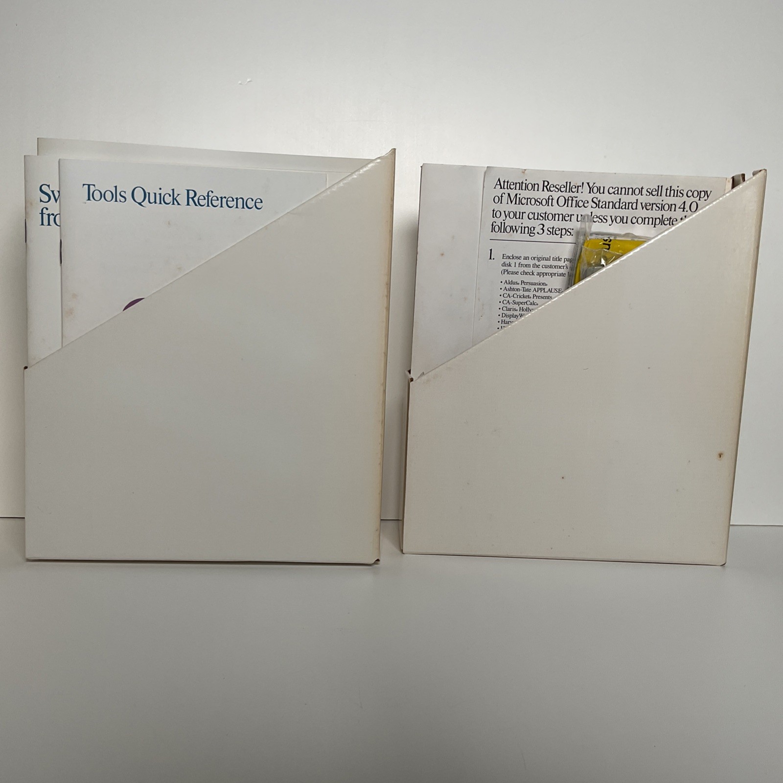 Vintage Microsoft Office Standard Special Trade-up Edition – Open Box