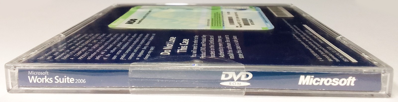 Microsoft Works Suite 2006 (PC DVD-ROM, 2005) • NEW, But Case Has Light Scuffs