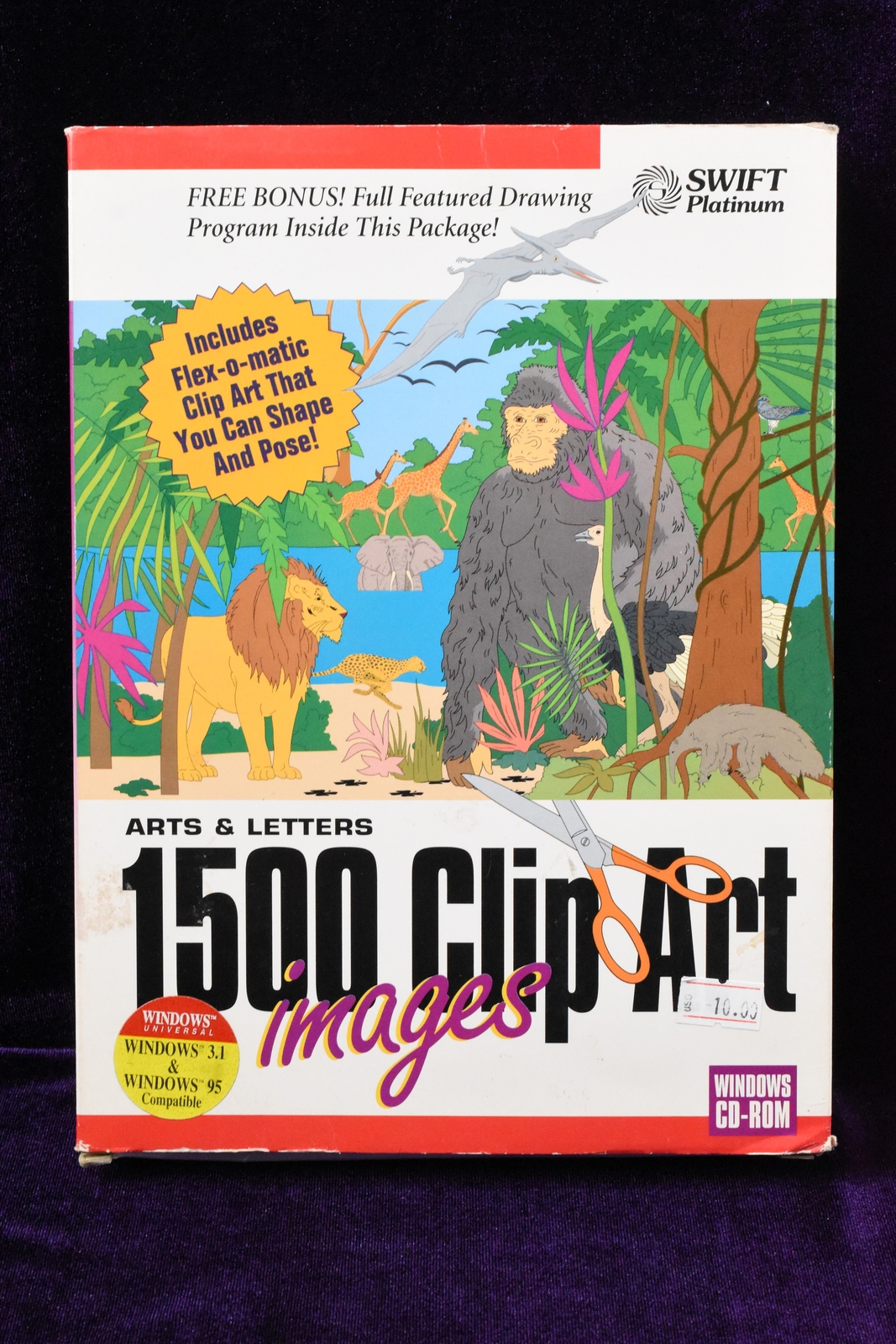 1500 Clip Art Images Computer PC Vtg CD Cosmi (1996) – Graphics Pictures Design