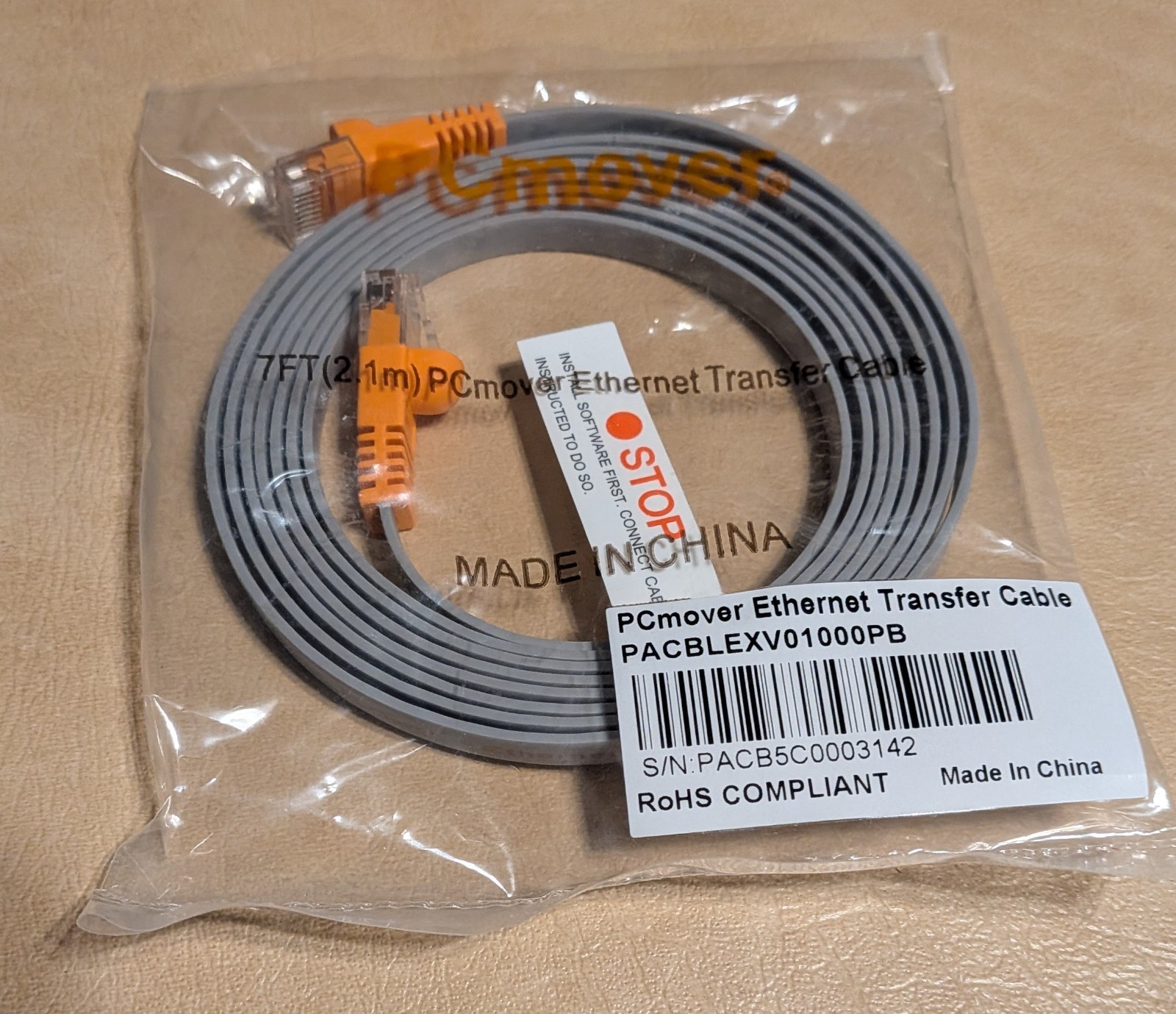 Laplink Ethernet High-Speed Transfer Cable
