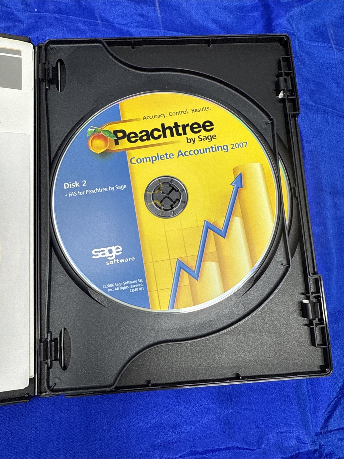 Sage Peachtree Complete Accounting 2007 Complete In Box