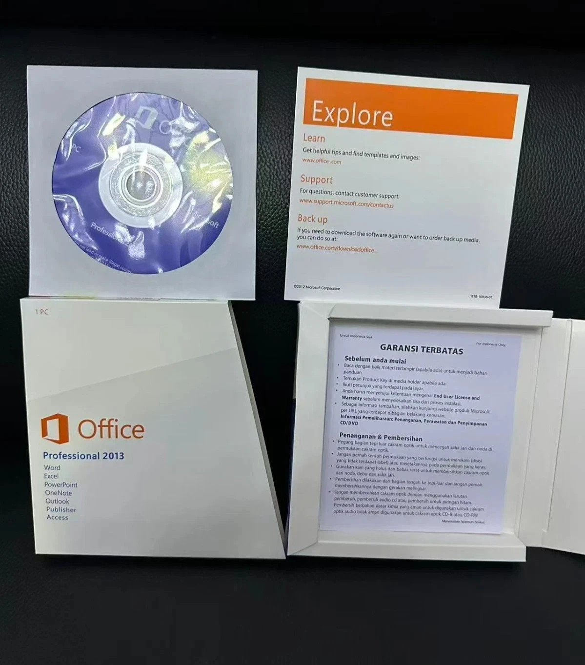 Microsoft Office Professional 2013 FULL Retail VERSION For 6PCs-Verified Key New