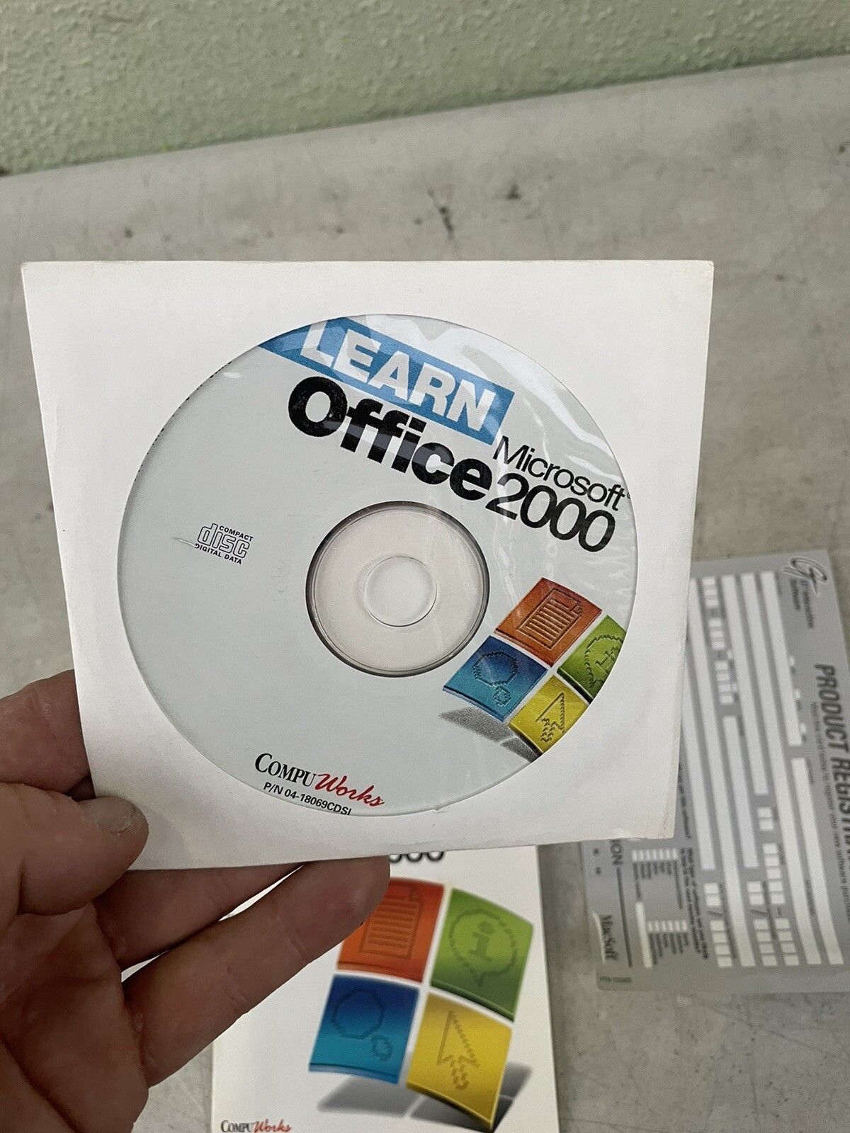 Learn Microsoft Office 2000 (Windows 98/95 CD-ROM) Sleeve NEW