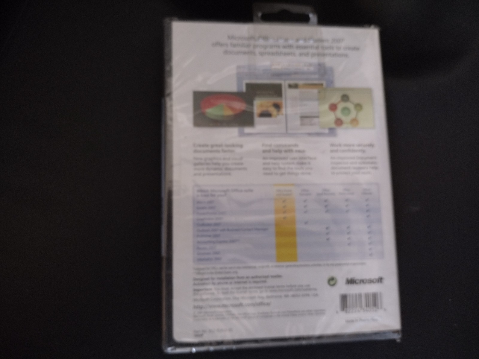 Microsoft Office Home And Student 2007- Service Desk Edition – still sealed new!