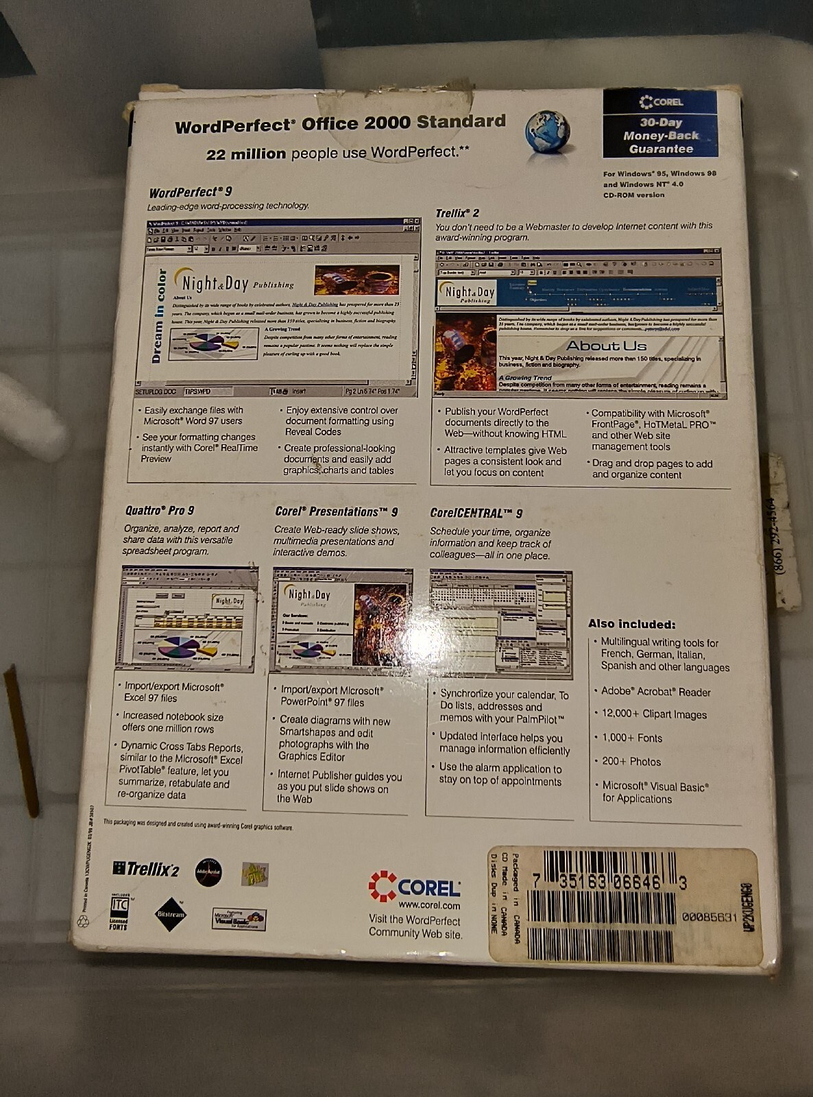 Corel WordPerfect Office Standard Edition 2000