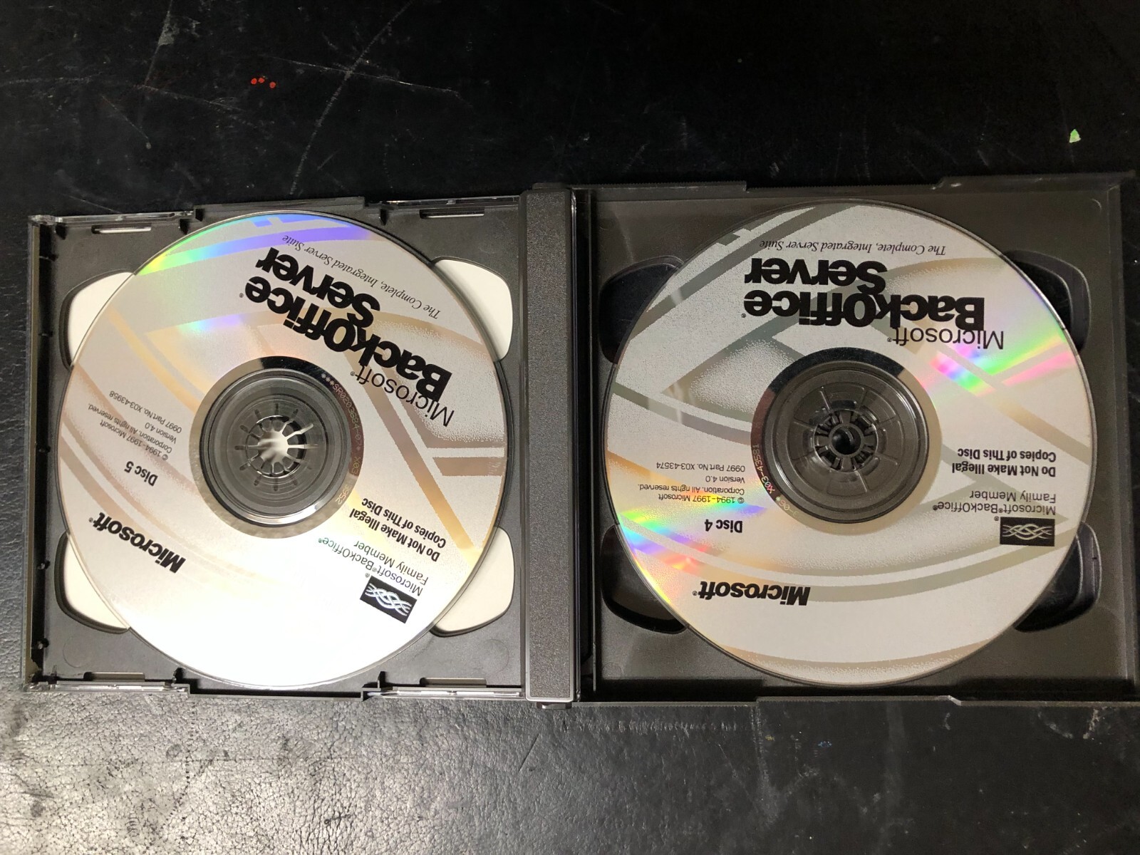 Microsoft BackOffice Server V4.0 ( 5 CDs)
