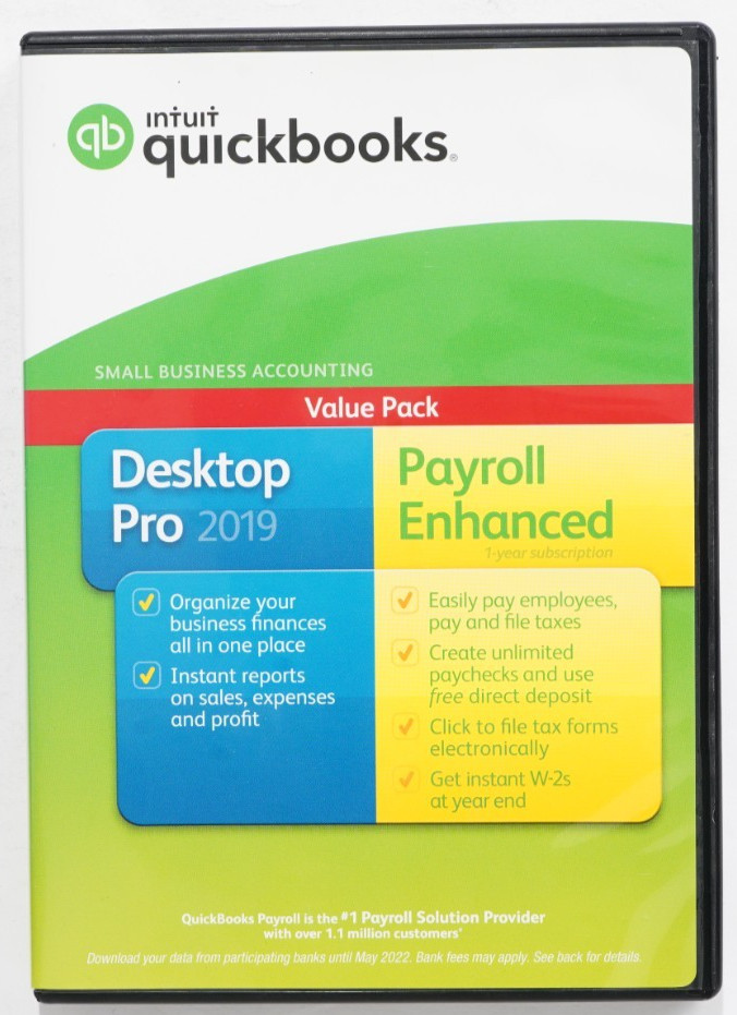 Intuit QuickBooks Desktop Pro 2019