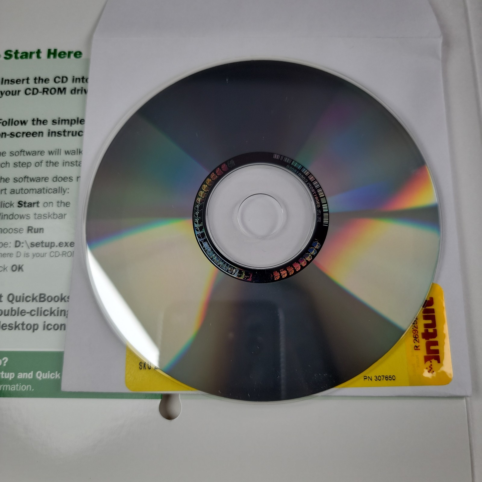 Intuit QuickBooks Pro Edition 2006 for Windows w/ Product Key Original Box