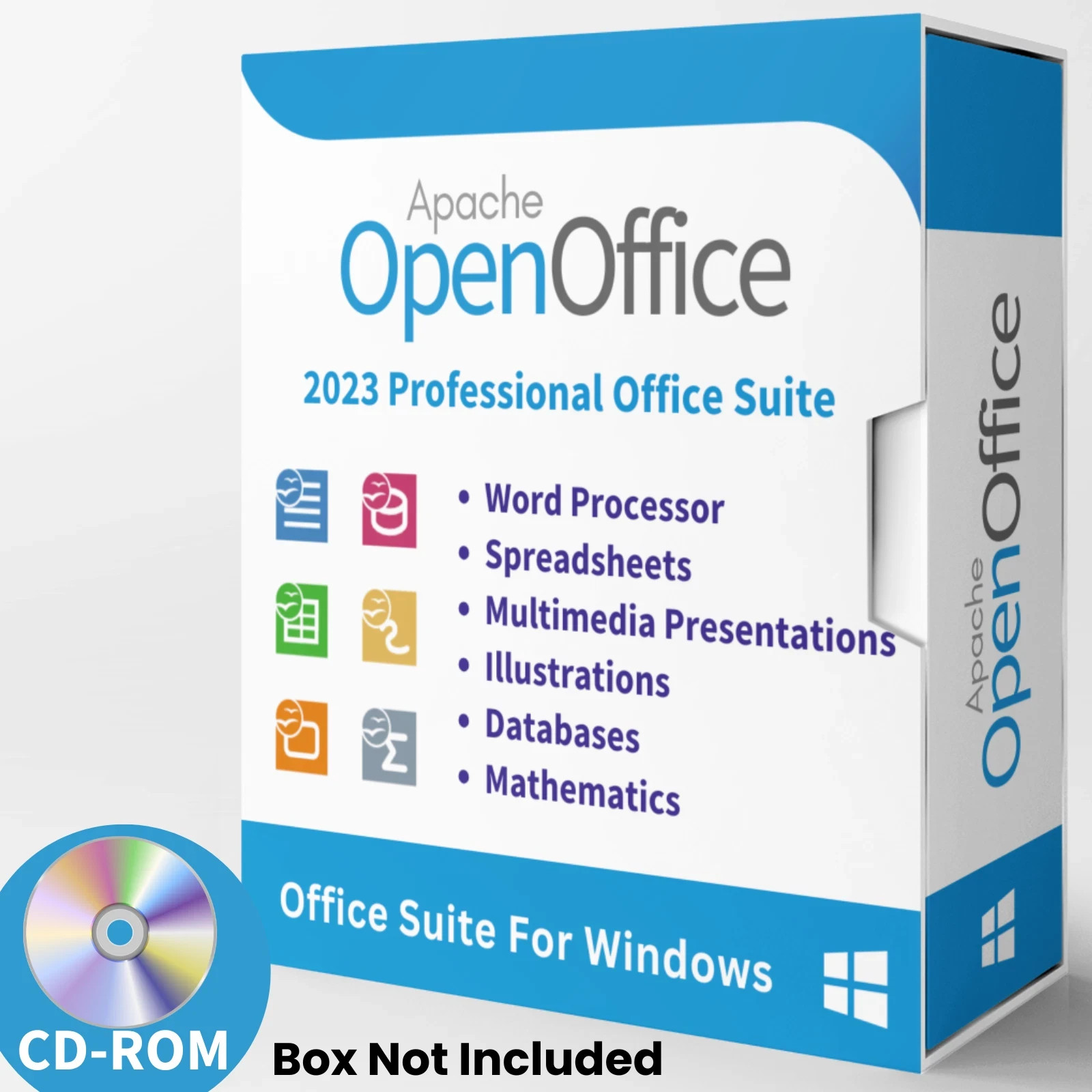 Open Office Software Suite for Windows – For Home Student Professional | CD-ROM