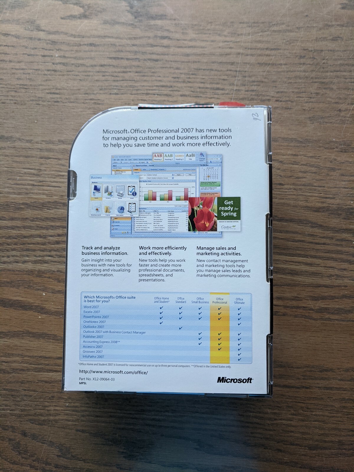 New Microsoft Office Professional 2007 Upgrade (SKU-269-11093)