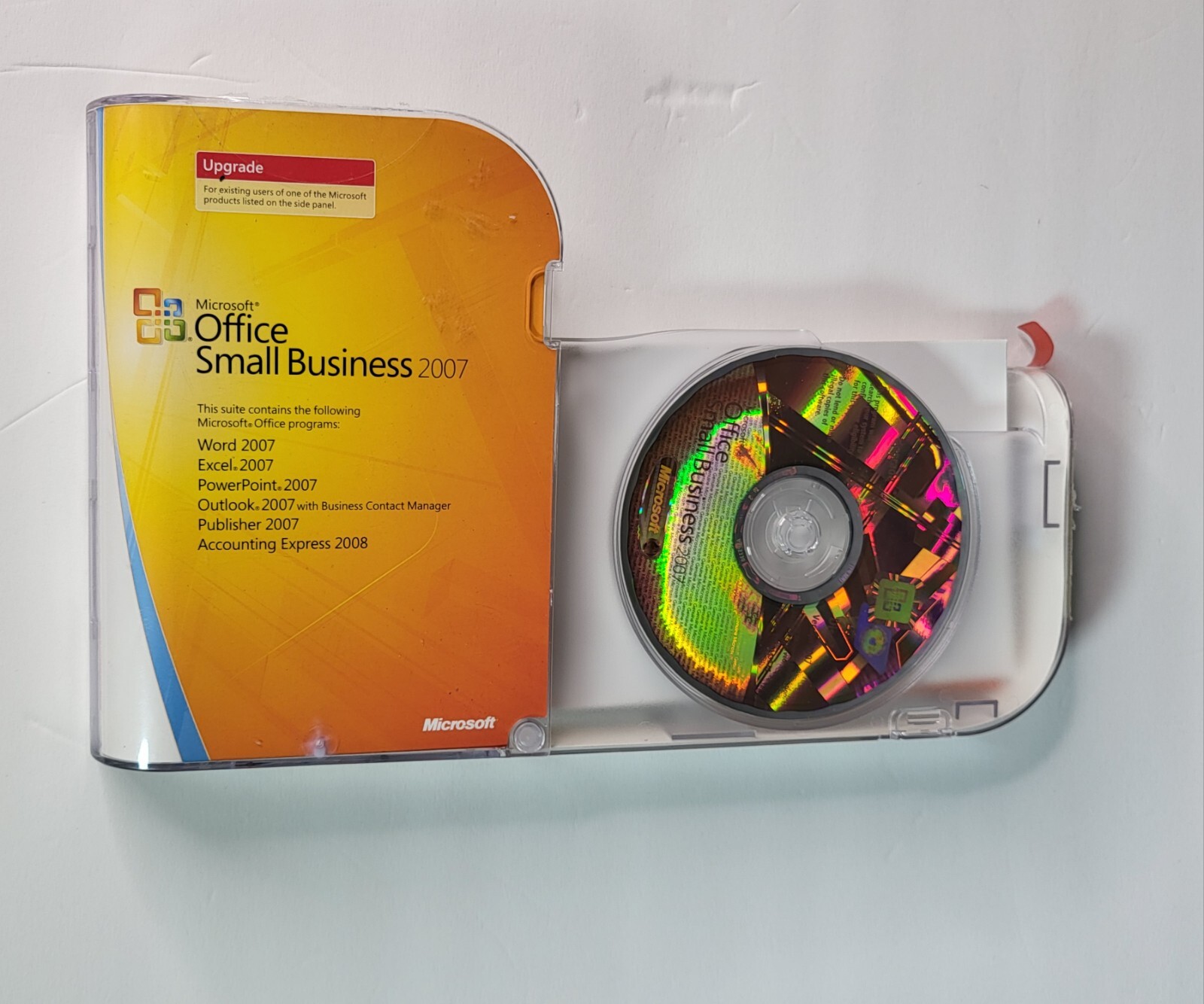 Microsoft Office Small Business 2007 Upgrade w/ Key (2) Discs-BOOKLET