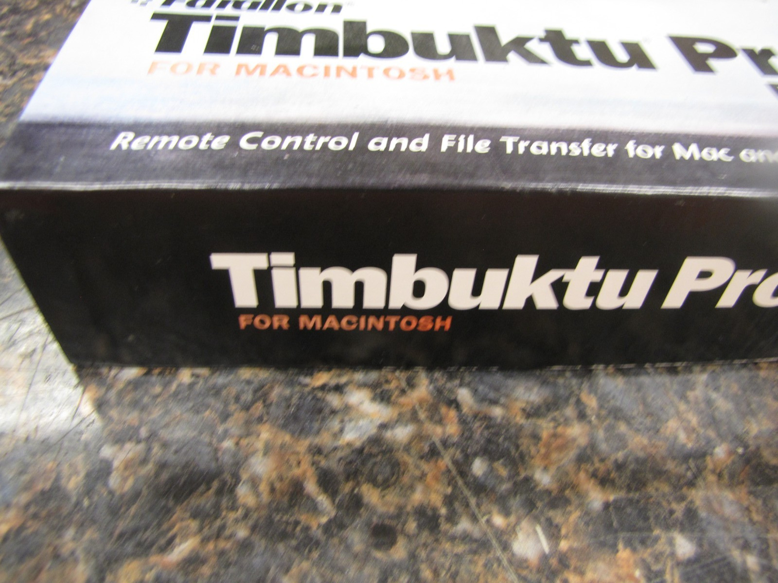 RARE – Farallon Timbuktu Pro 1992 Complete in Big Box Book & 2x 3.5″ Disks -HN10