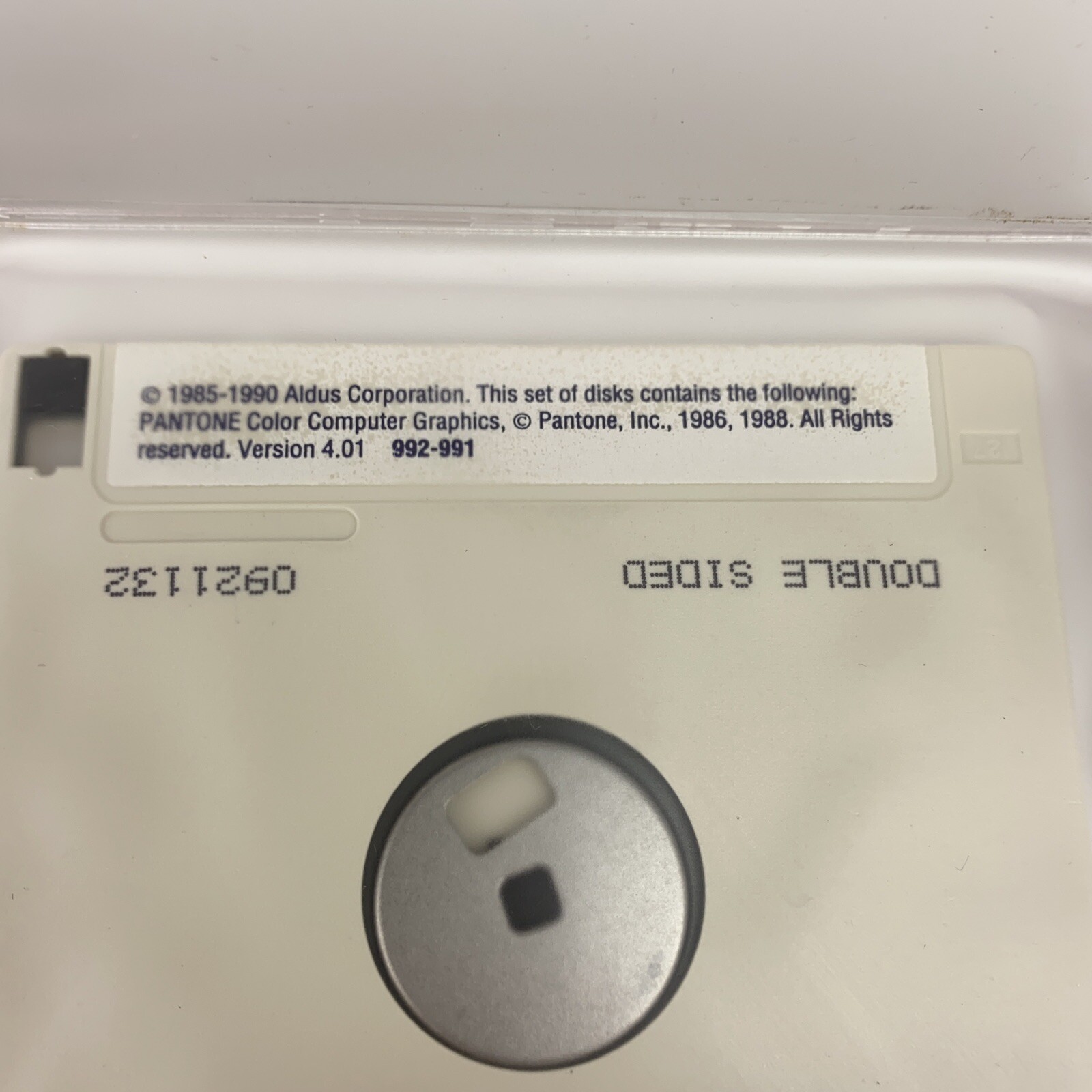 Vintage 1990 Aldus PageMaker/Persuasion Macintosh Software 3.5″ Floppy Disks