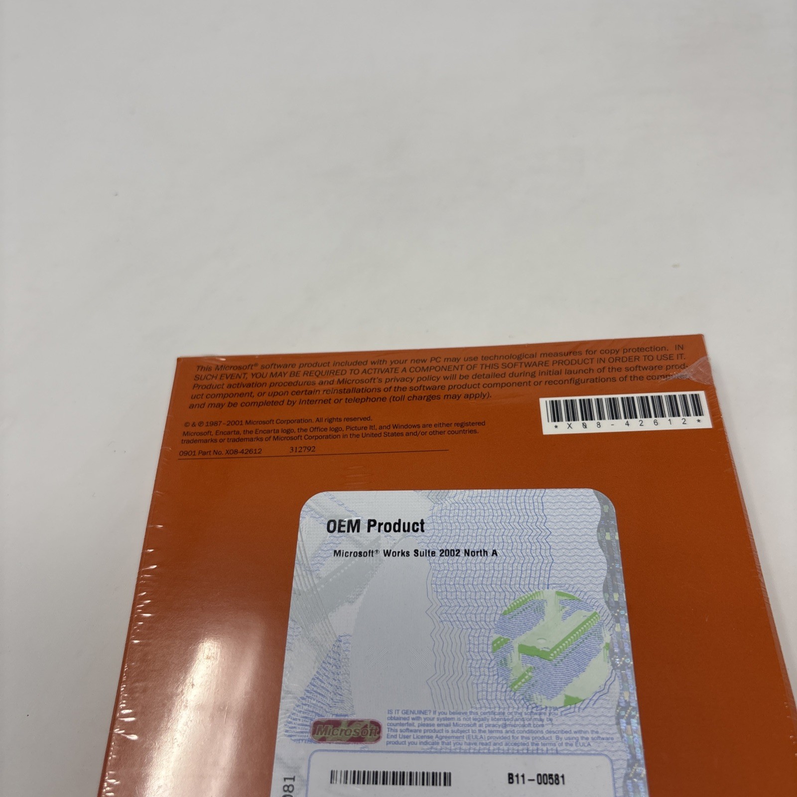 Microsoft Works Suite 2002 (North America) – Full Version for Windows- W/ Key