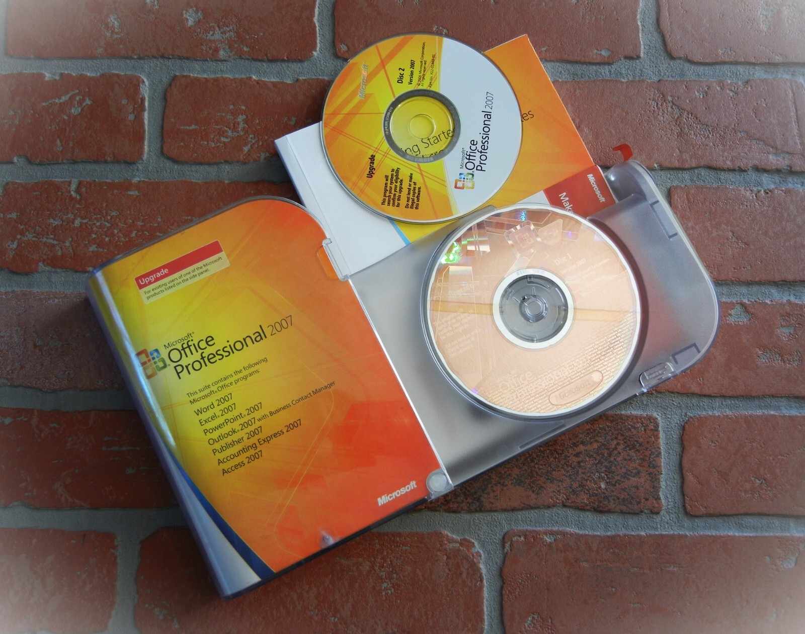 MICROSOFT OFFICE 2007 Vintage PC Software FOR GEEKS All Business UPGRADE FULL