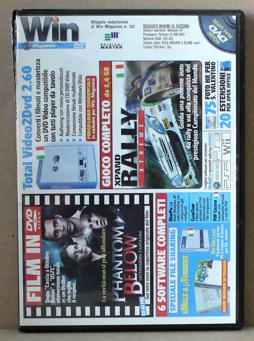 Win magazine 122 – January 2009 – total video2dvd 2.60 – phantom below –