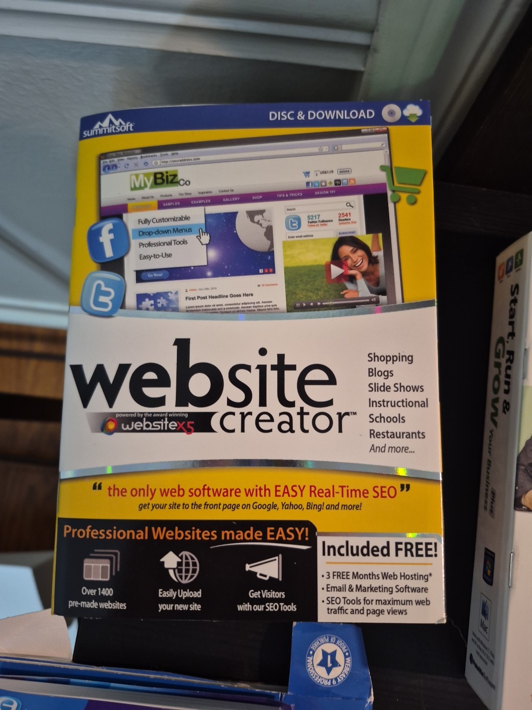 large lot 2000-2010 computer software resume art business software. *read*
