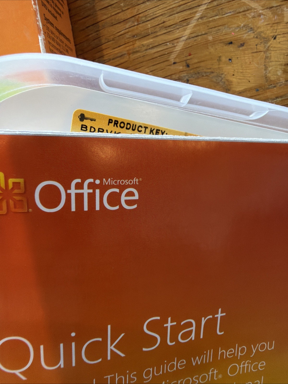 Microsoft Office Home & Student 2010 Software for Windows w/ Product Key Used