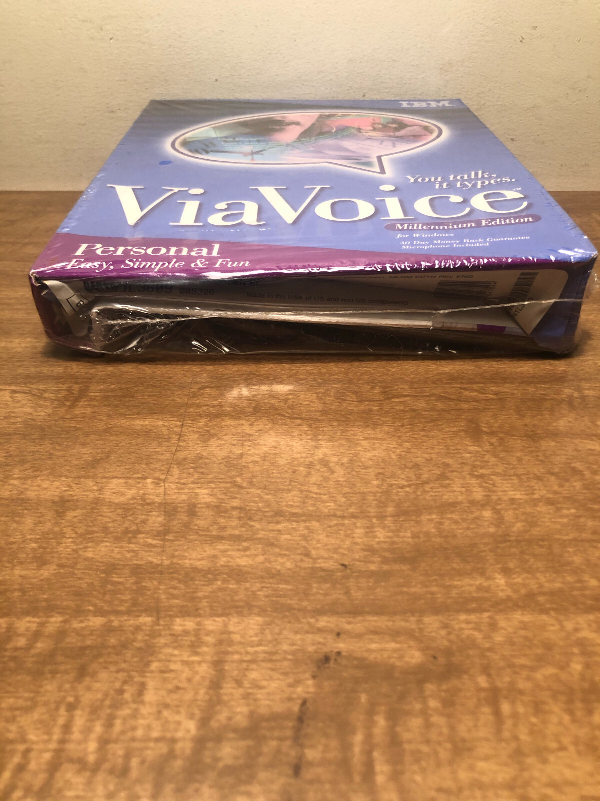 IBM ViaVoice Personal for Windows Millennium Edition You Talk It Types