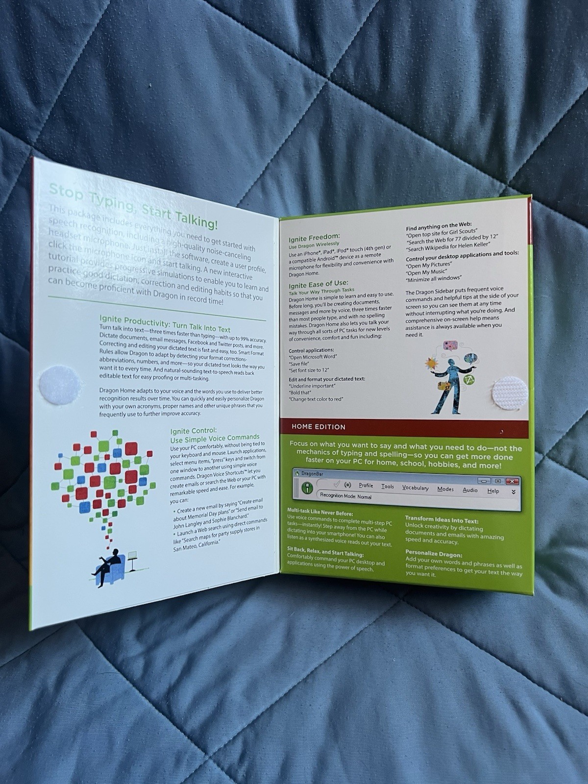 Nuance – Dragon Naturally Speaking 12 Home Edition Speech Recognition Software