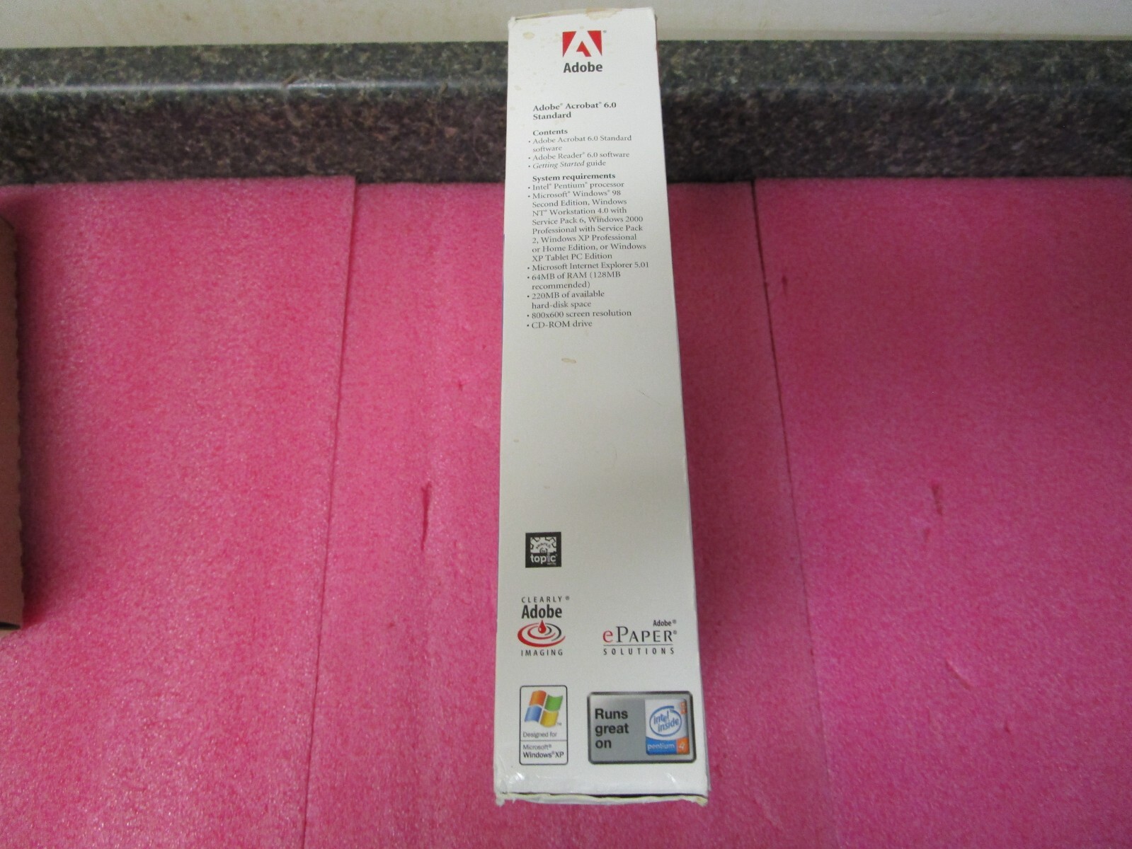 Adobe Acrobat 6.0 Standard for Windows in Retail Box with Manual Serial Number