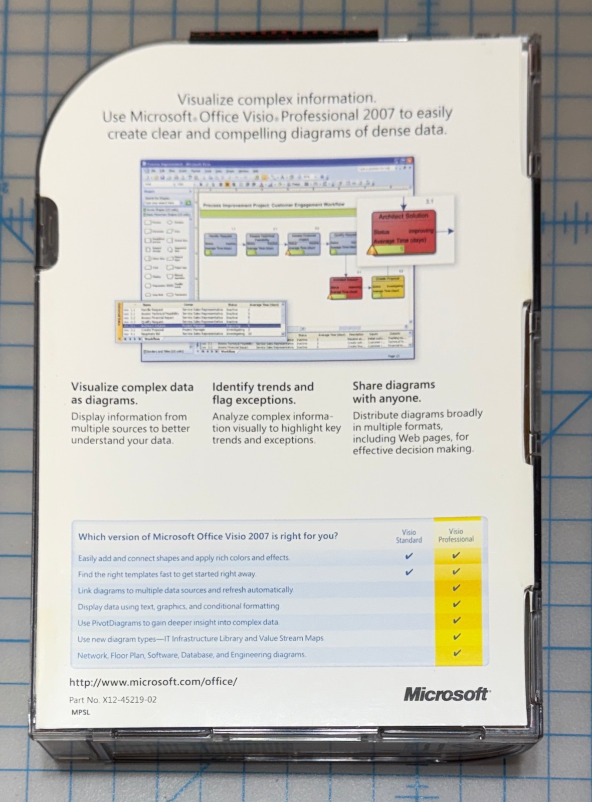 Microsoft Office Visio Professional 2007 Edition w/ Product Key