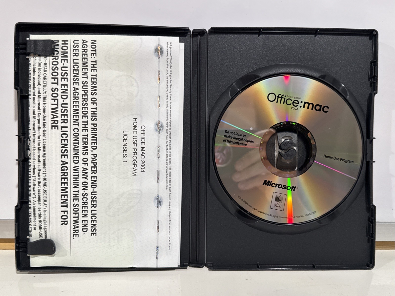 Microsoft Office For Mac 2004 Software Installation Cd