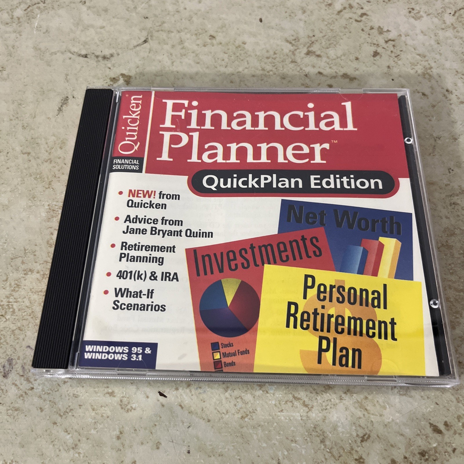 Quicken Financial Planner Win 95, Win 3.1 QuickPlan Edition ML307