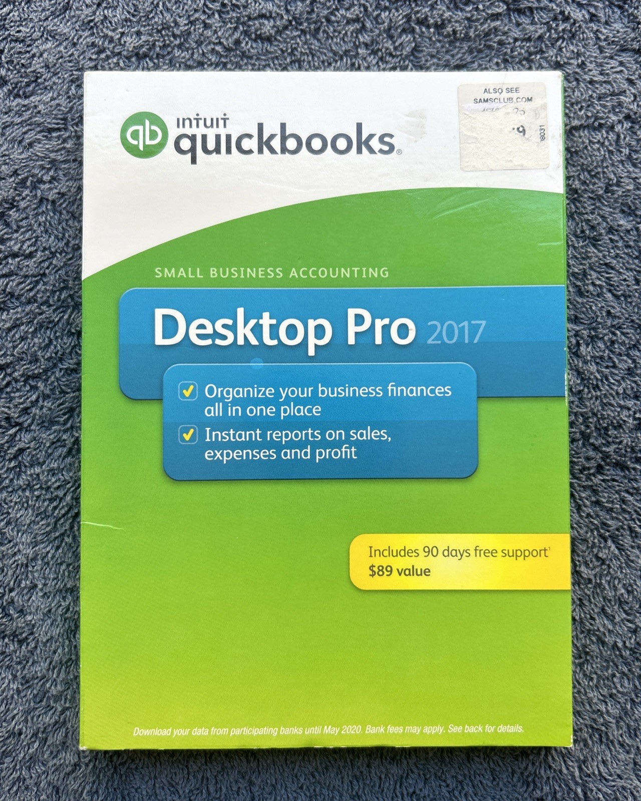 Intuit Quickbooks Desktop Pro 2017 (Windows PC) Small Business Accounting SEALED